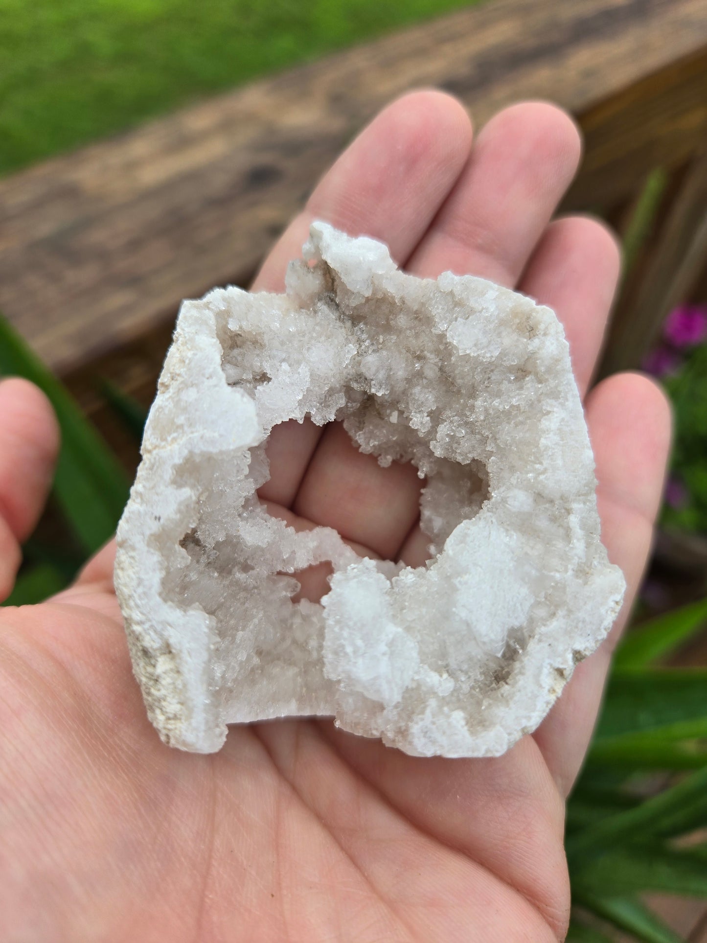 Natural Agate Geode Tower A