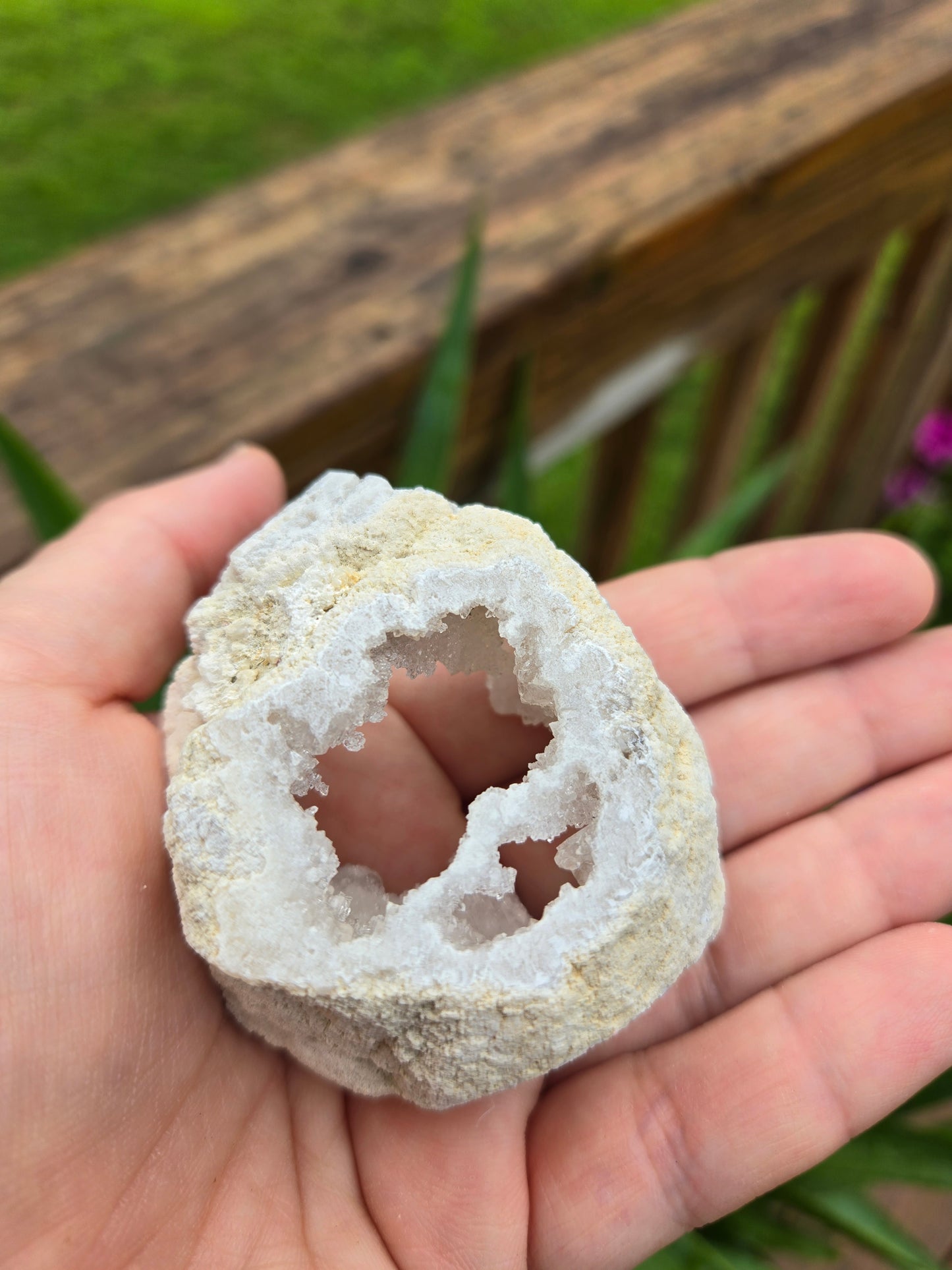 Natural Agate Geode Tower A