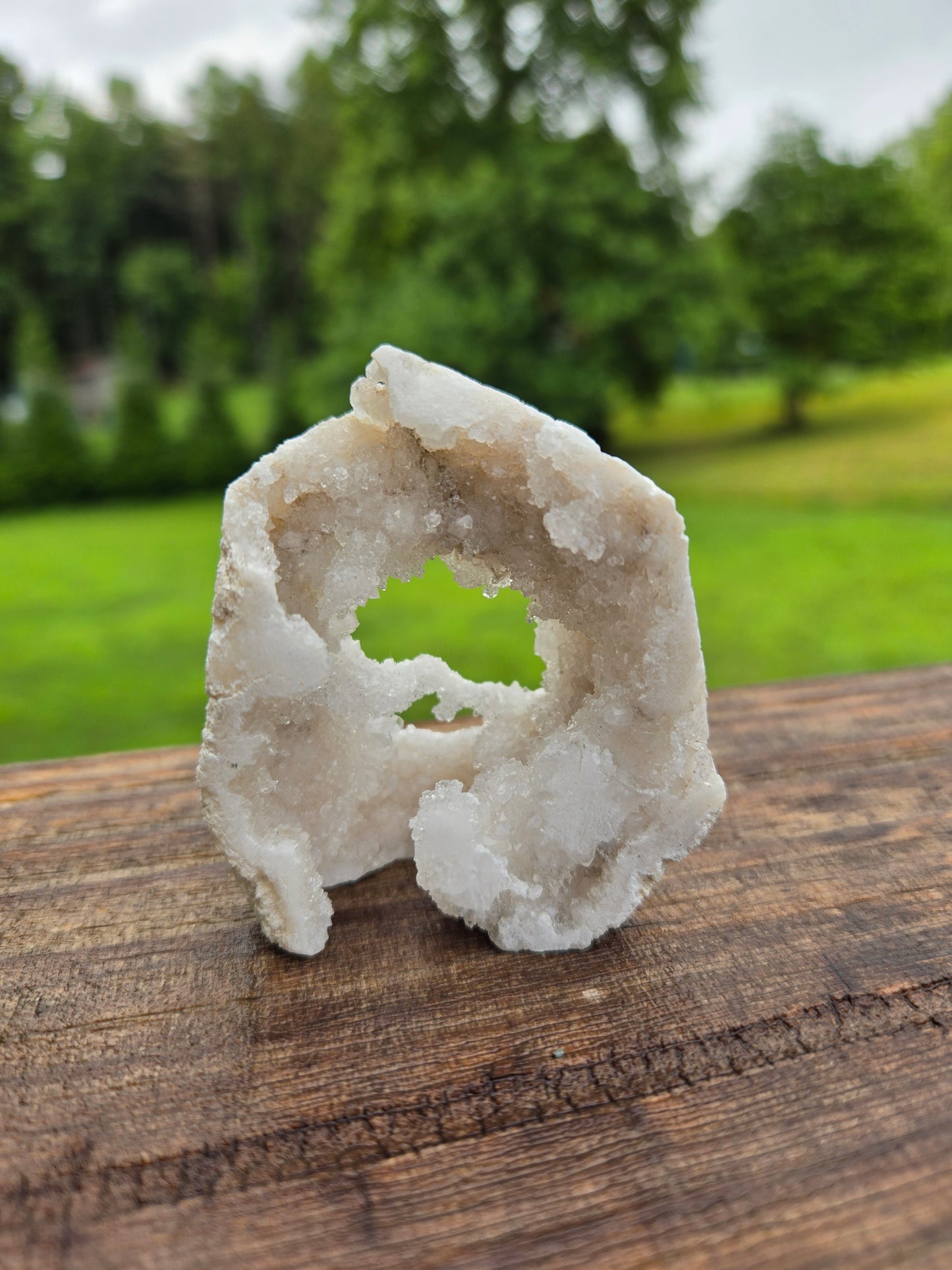 Natural Agate Geode Tower A