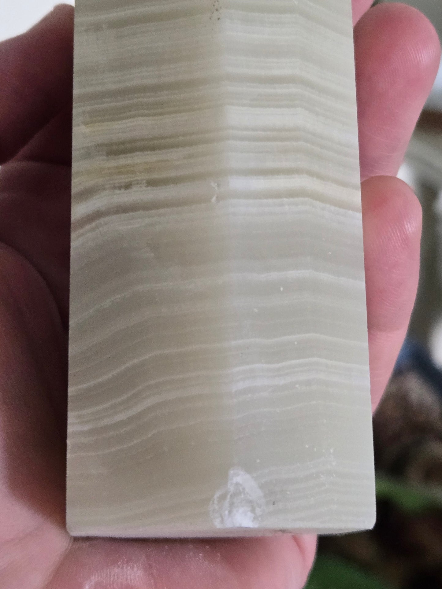 XL Banded Green Calcite