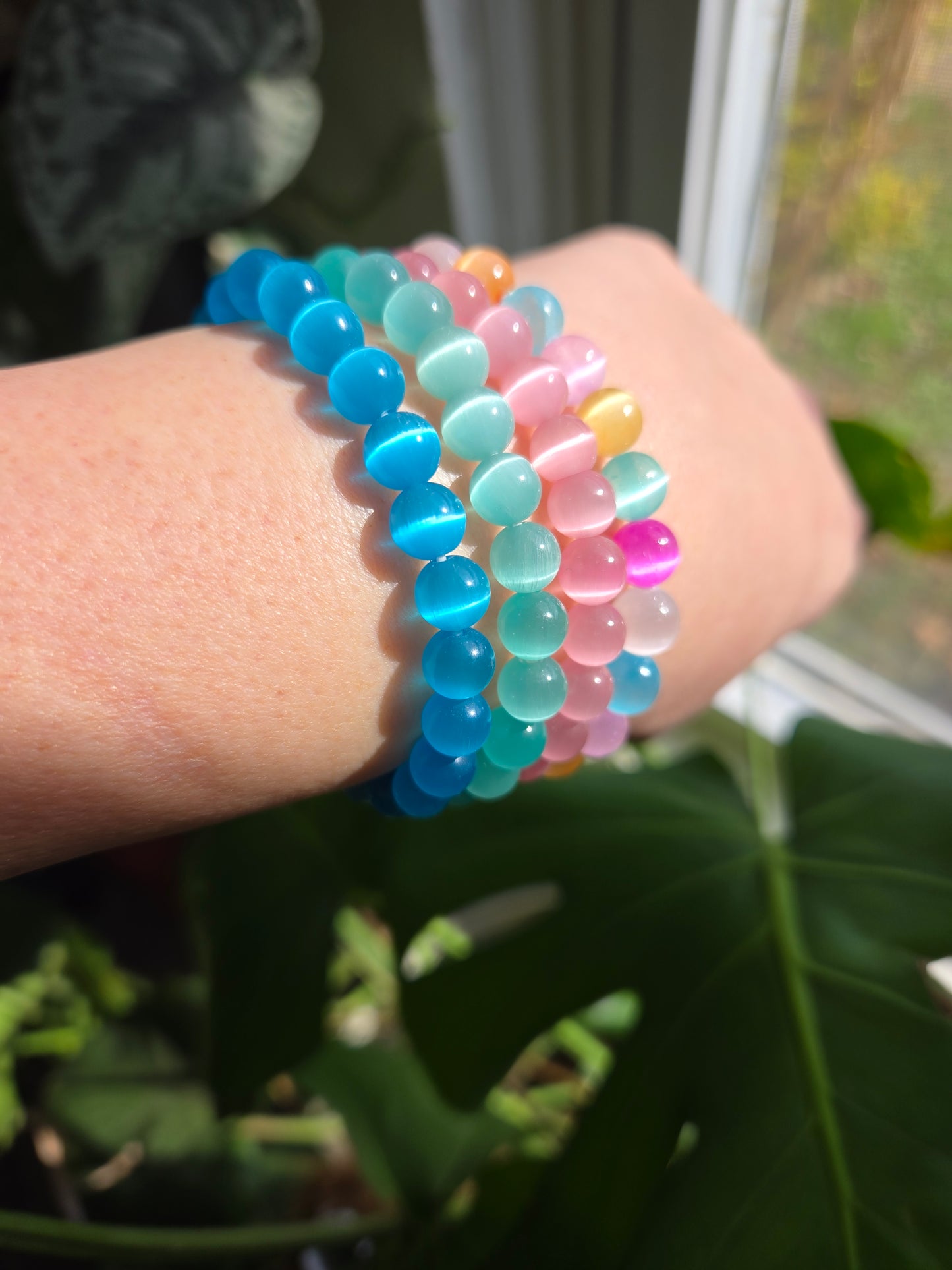 Cateye Bracelet (You Choose Color)