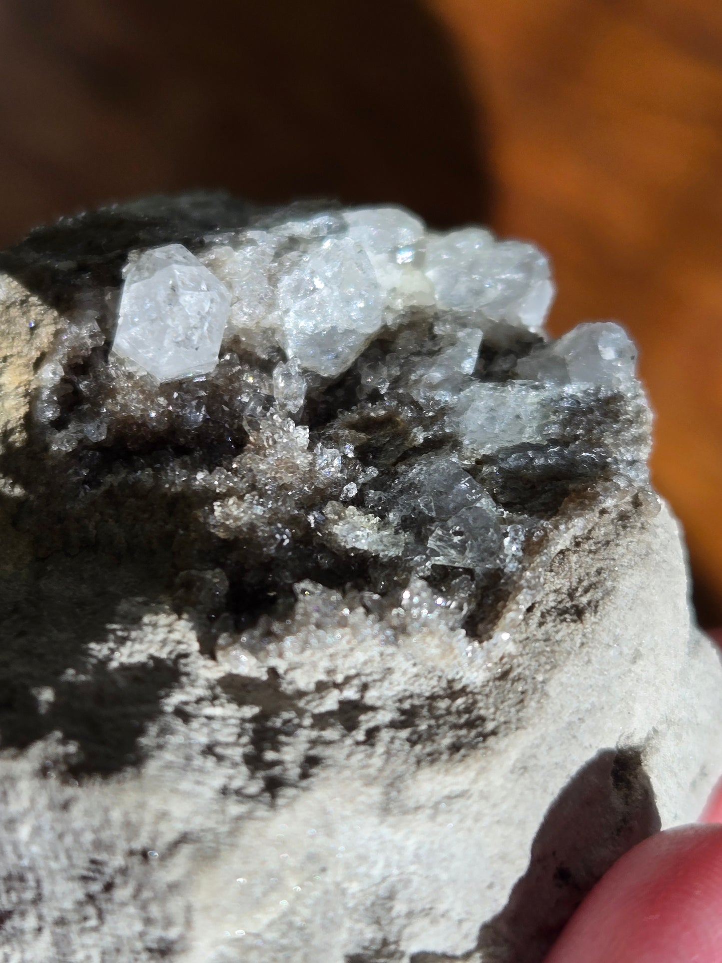 Herkimer Diamond Geode