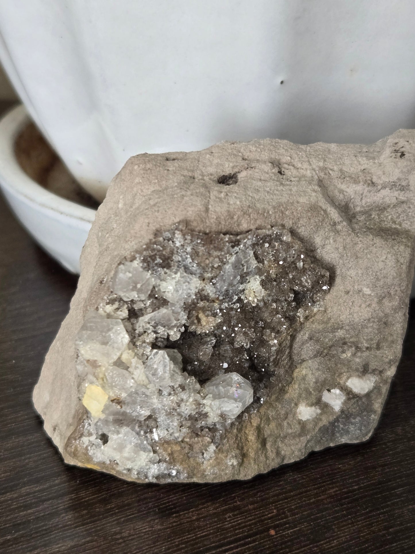 Herkimer Diamond Geode