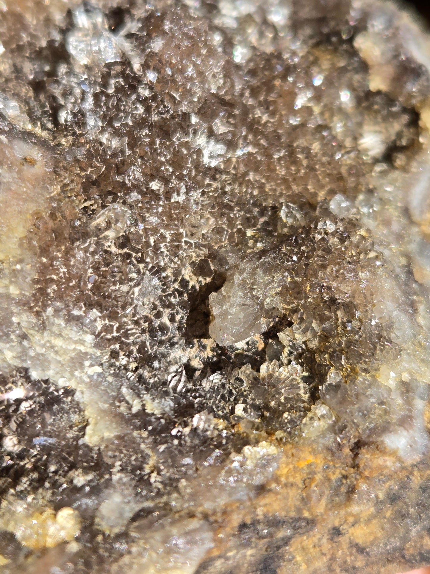 Herkimer Diamond Geode