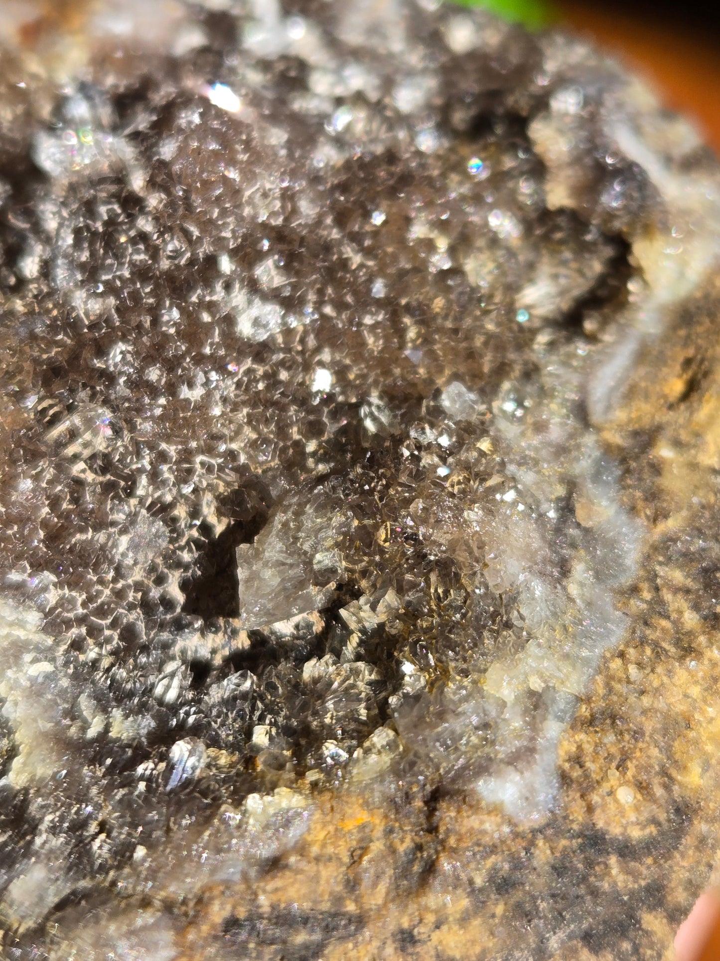 Herkimer Diamond Geode