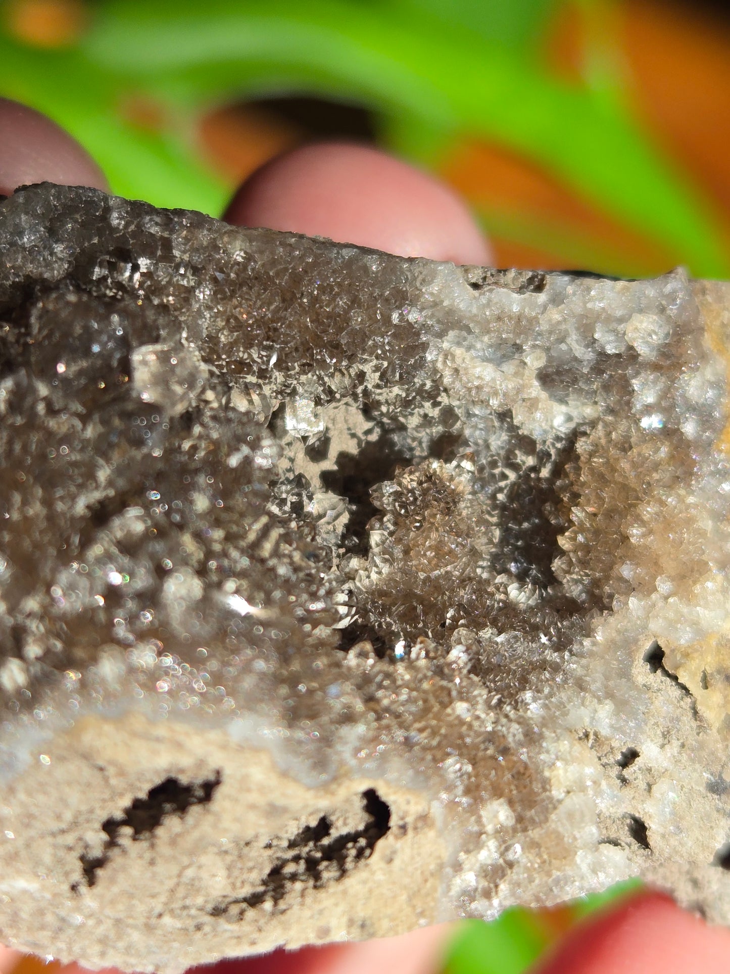Herkimer Diamond Geode