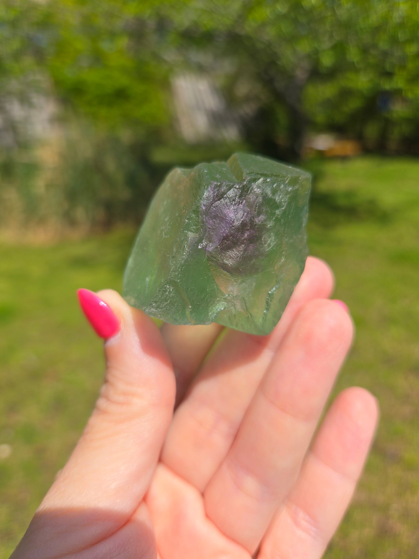 Raw Fluorite Chunk
