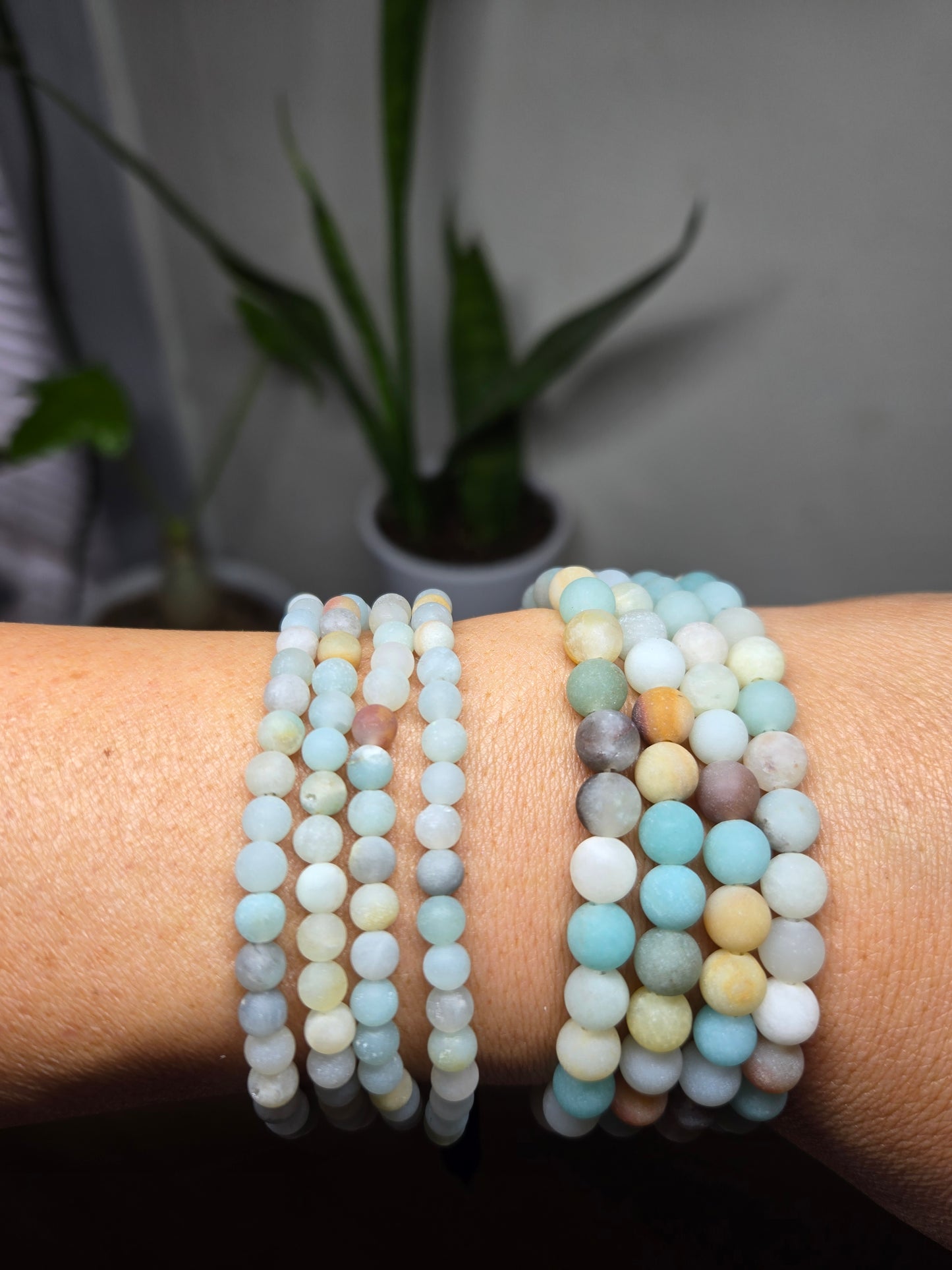 Matte Amazonite Braclet