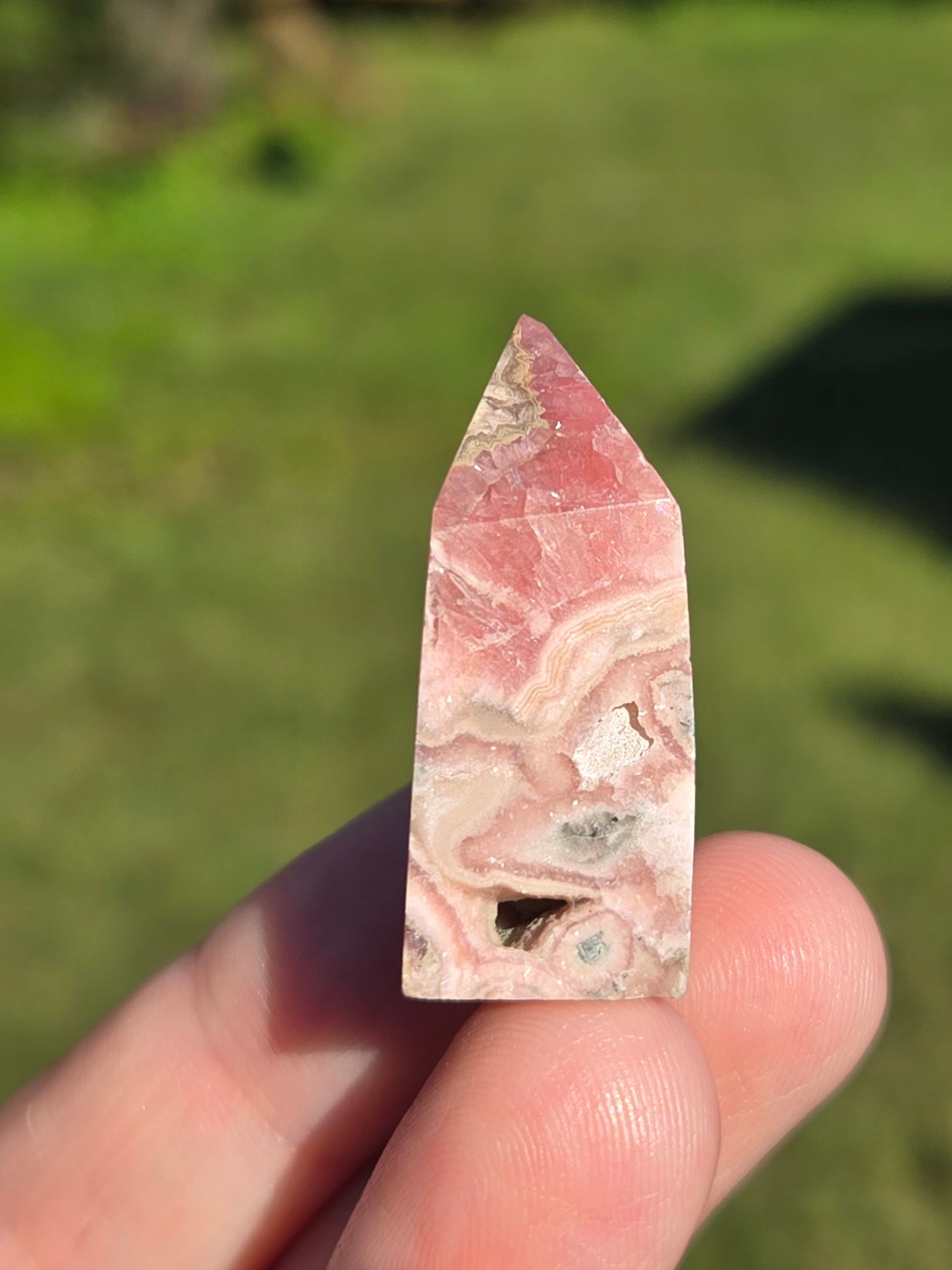 Rhodochrosite Mini Tower (A)