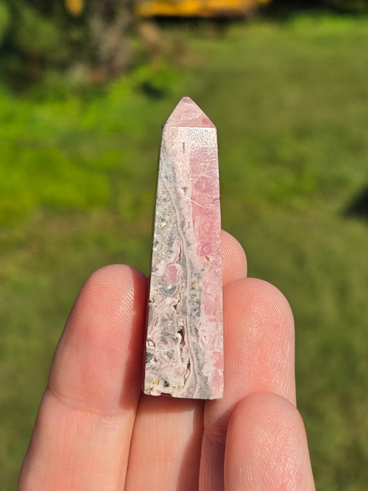 Rhodochrosite Mini Tower (A)
