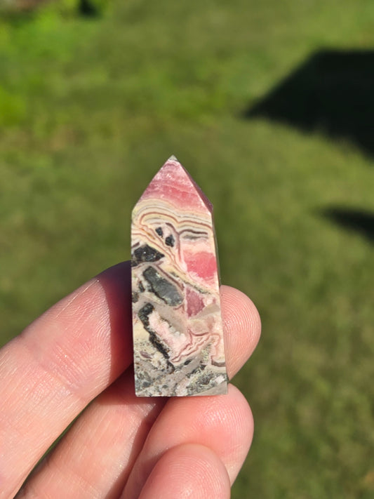 Rhodochrosite Mini Tower