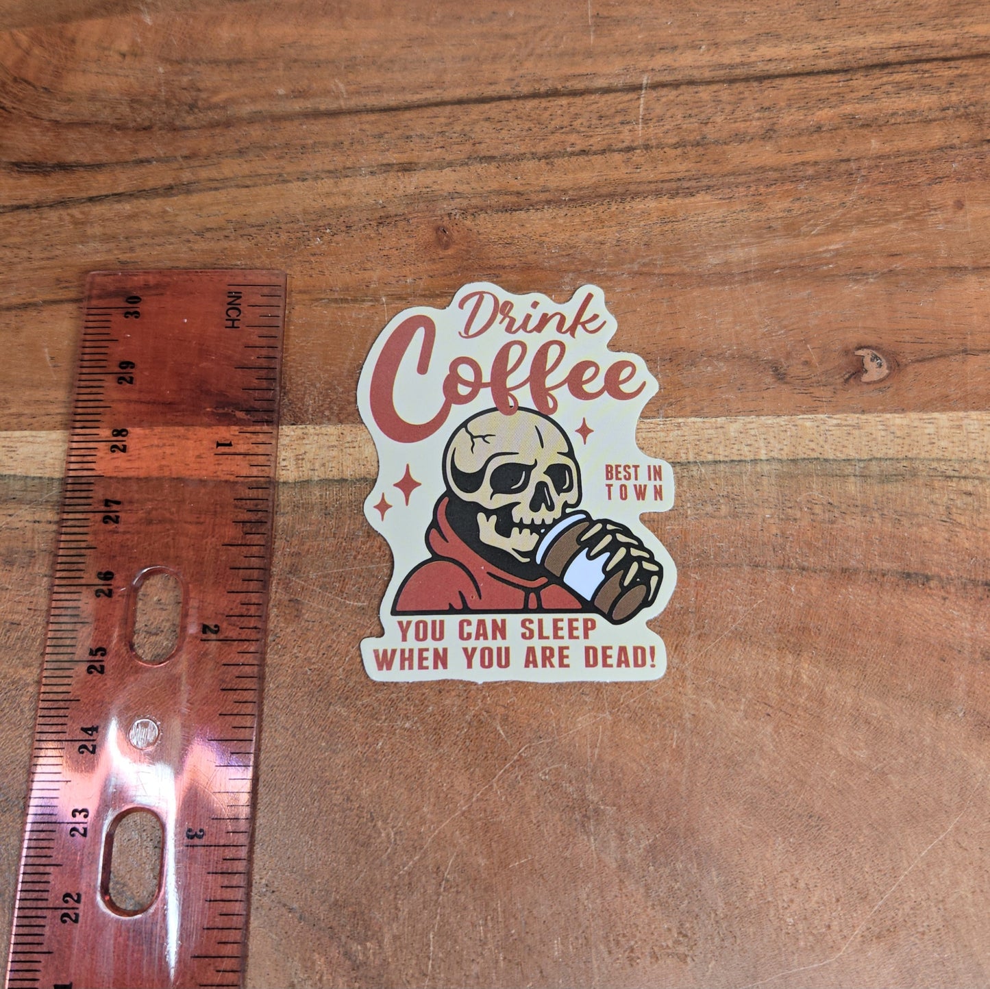 Drink Coffee Sticker