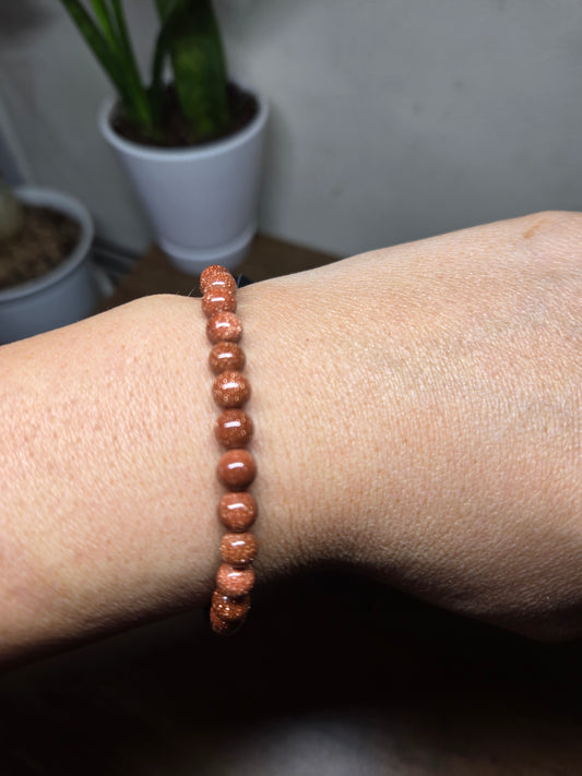 Goldstone Bracelet