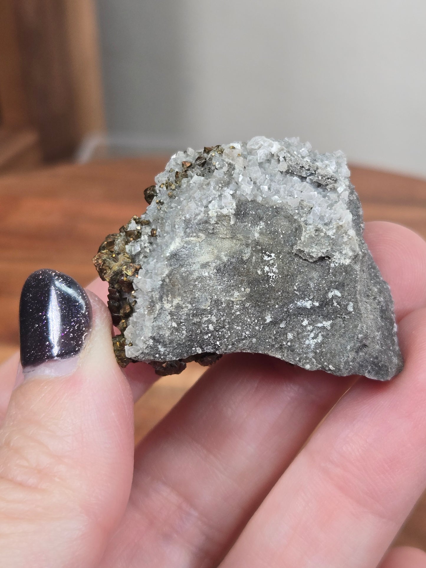 Chalcopyrite on Dolomite Brushy Creek Mine