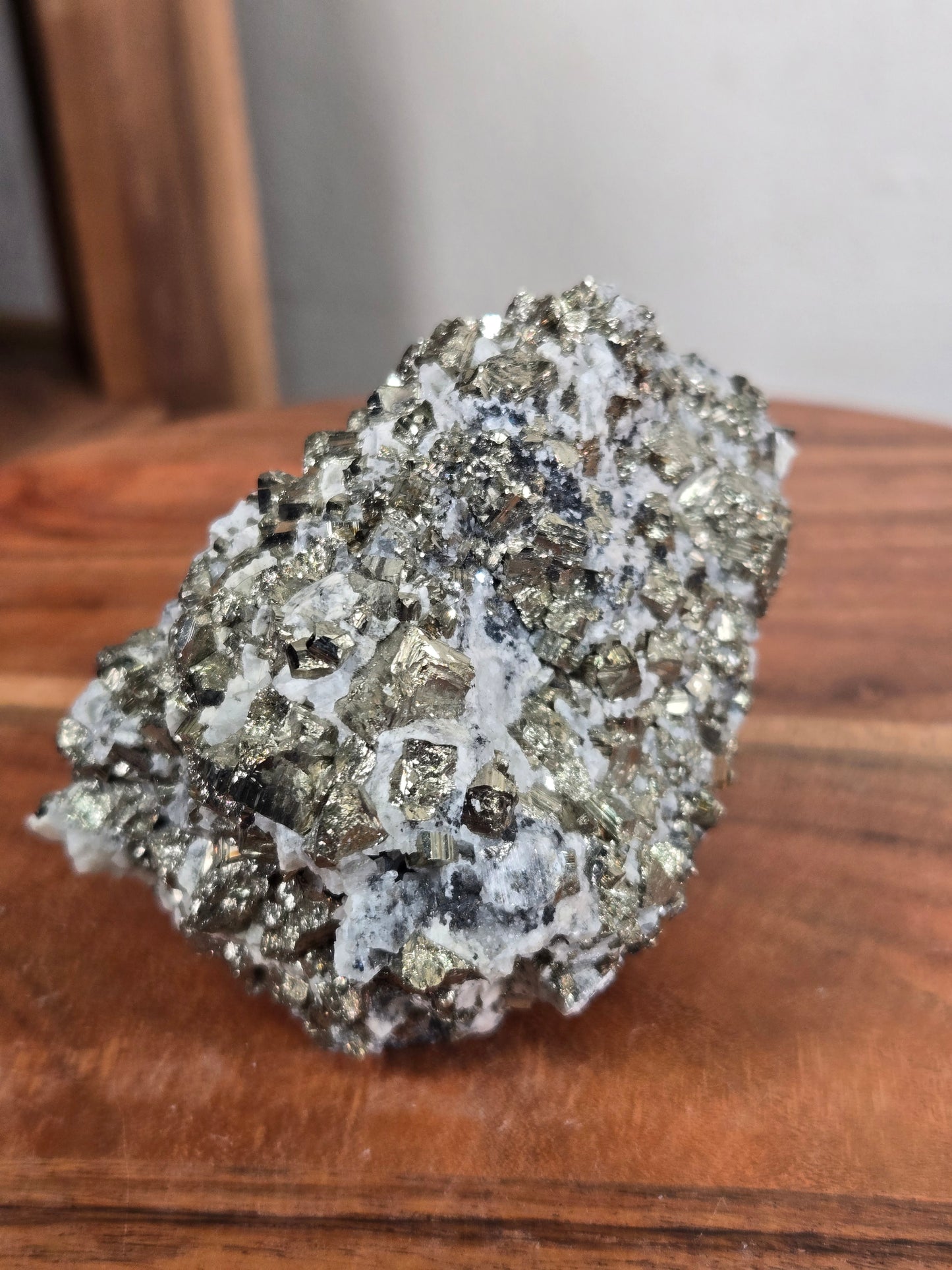 Pyrite and Quartz
