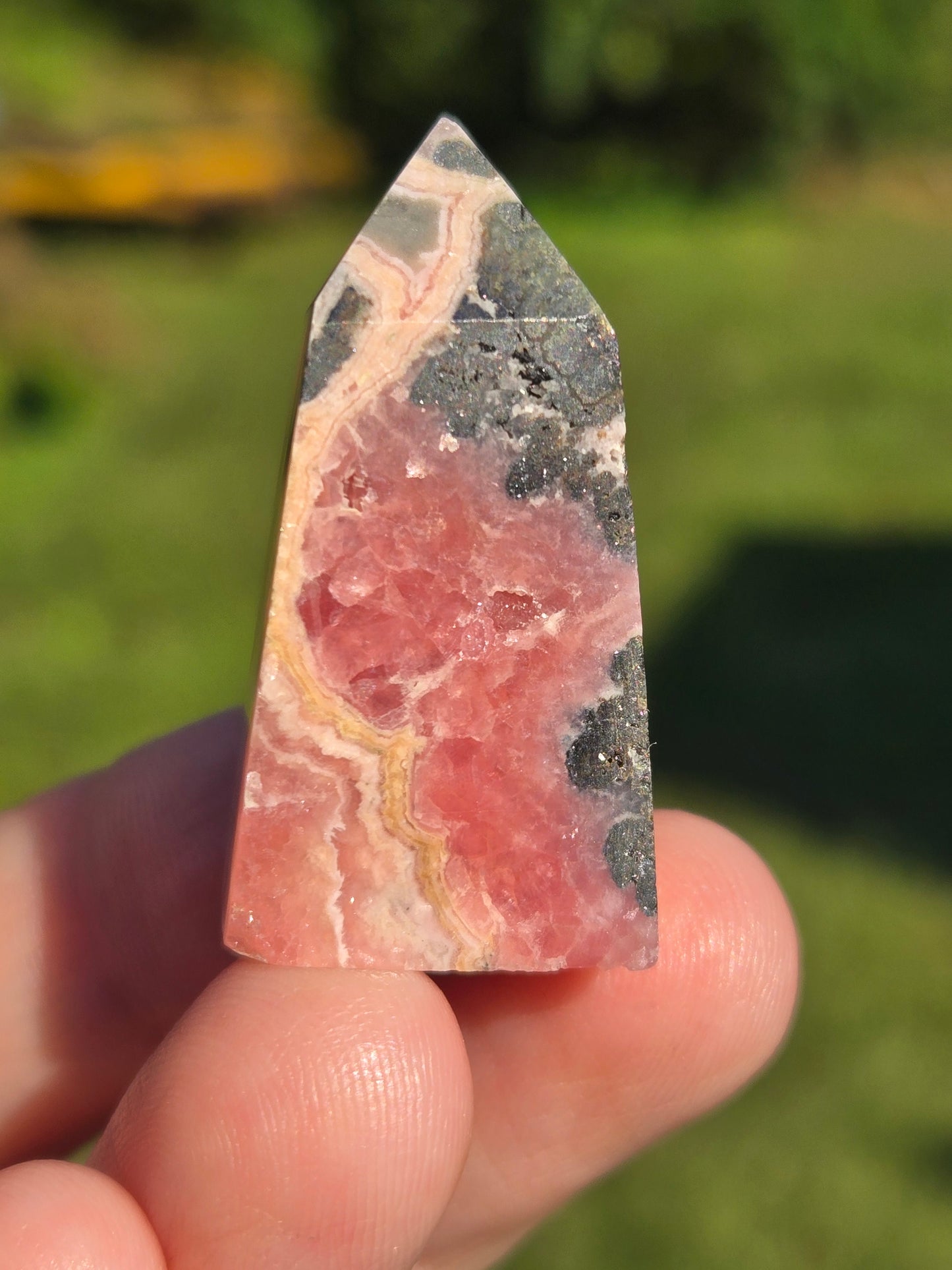 Rhodochrosite Mini Tower