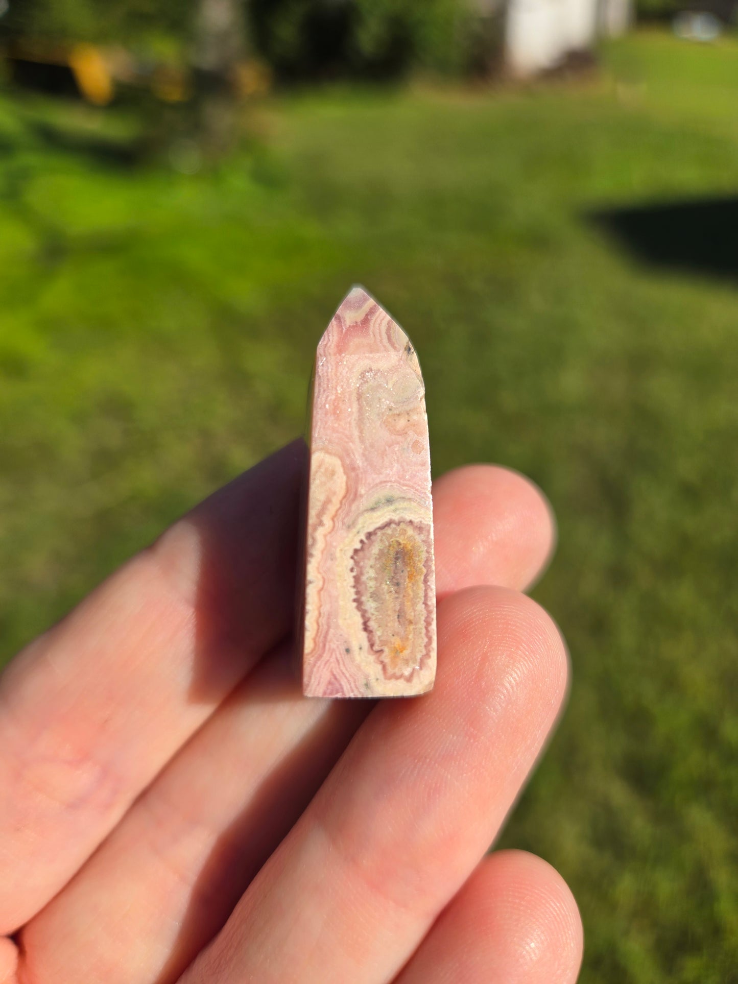Rhodochrosite Mini Tower