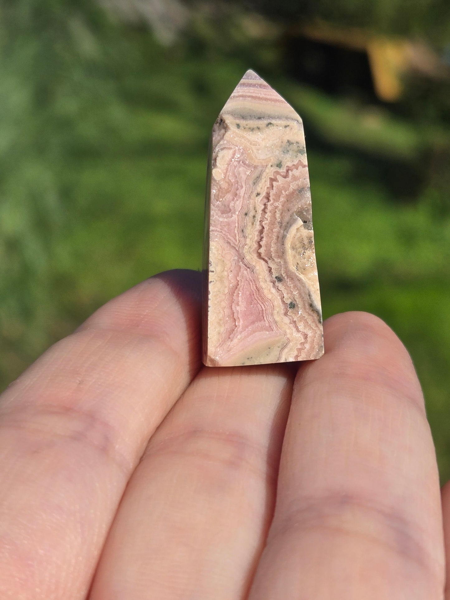 Rhodochrosite Mini Tower