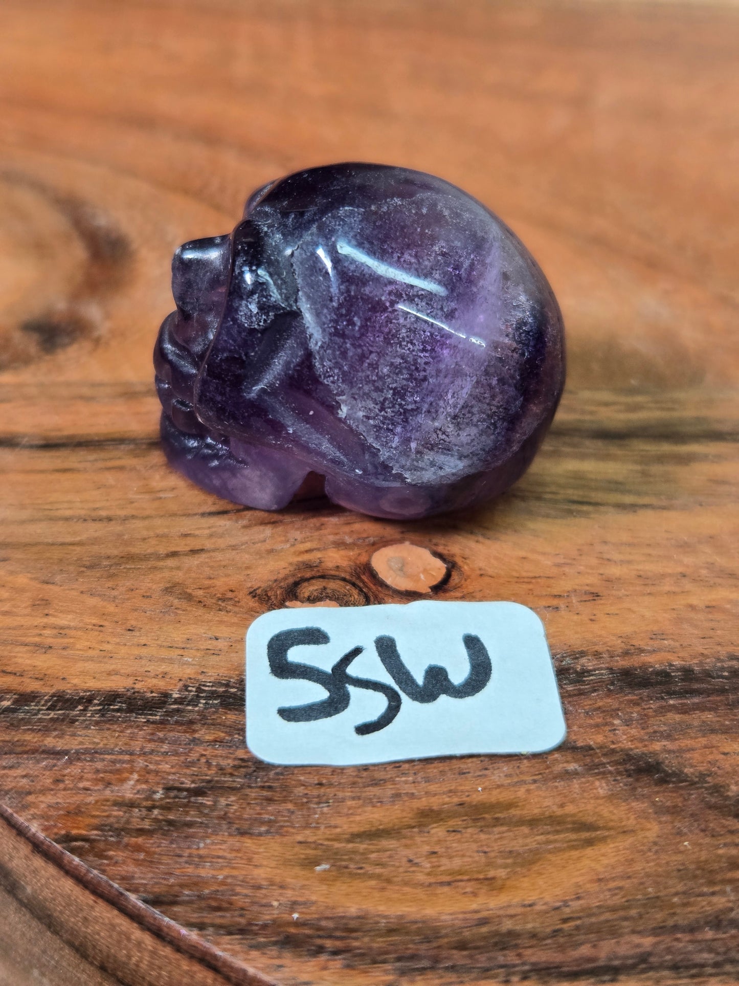 Mini Fluorite Skull