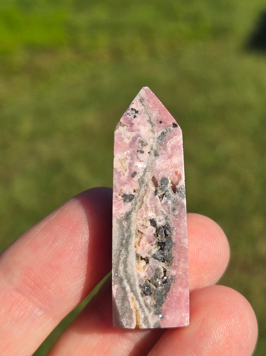 Rhodochrosite Mini Tower