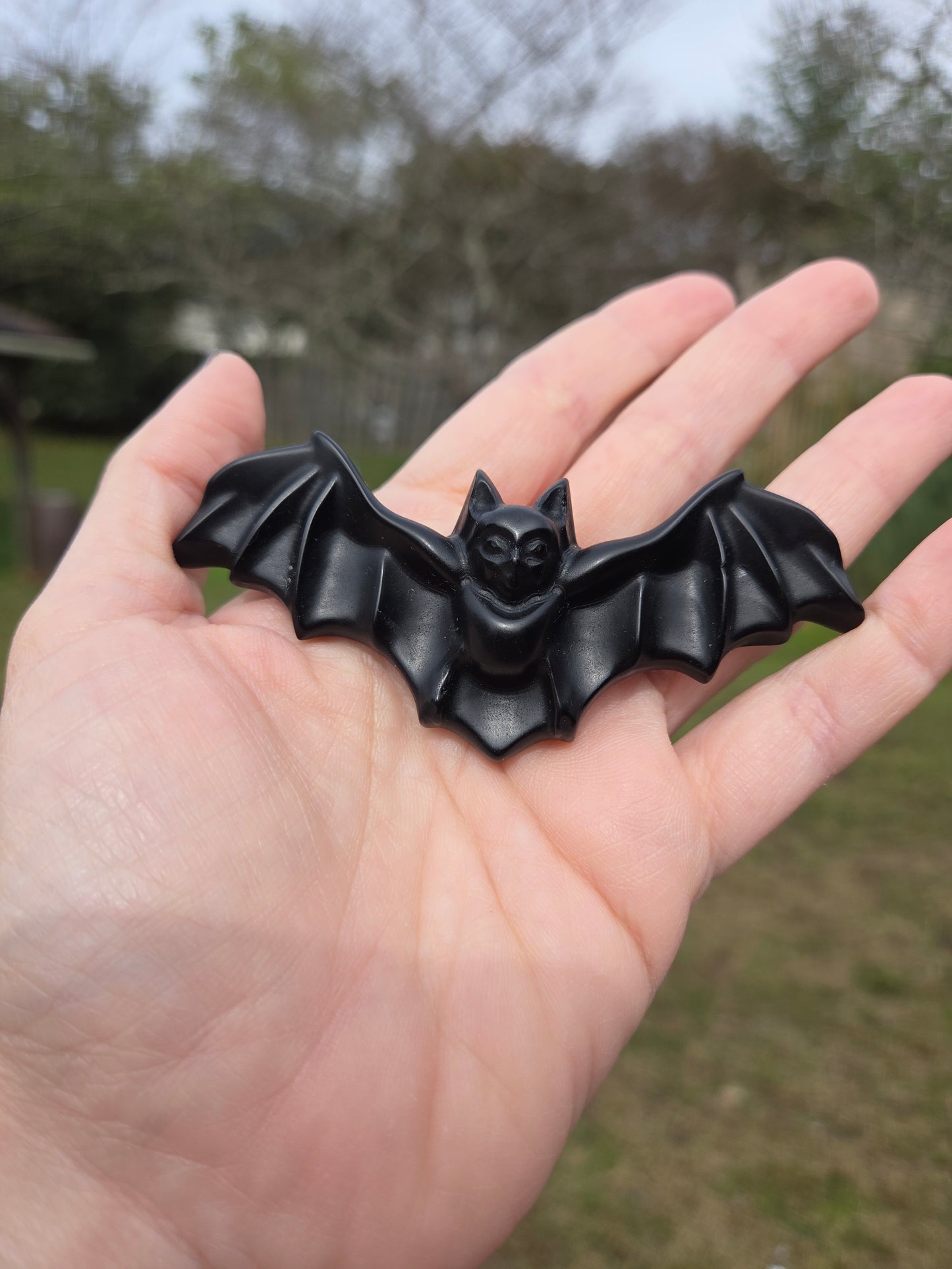 Black Obsidian Bat