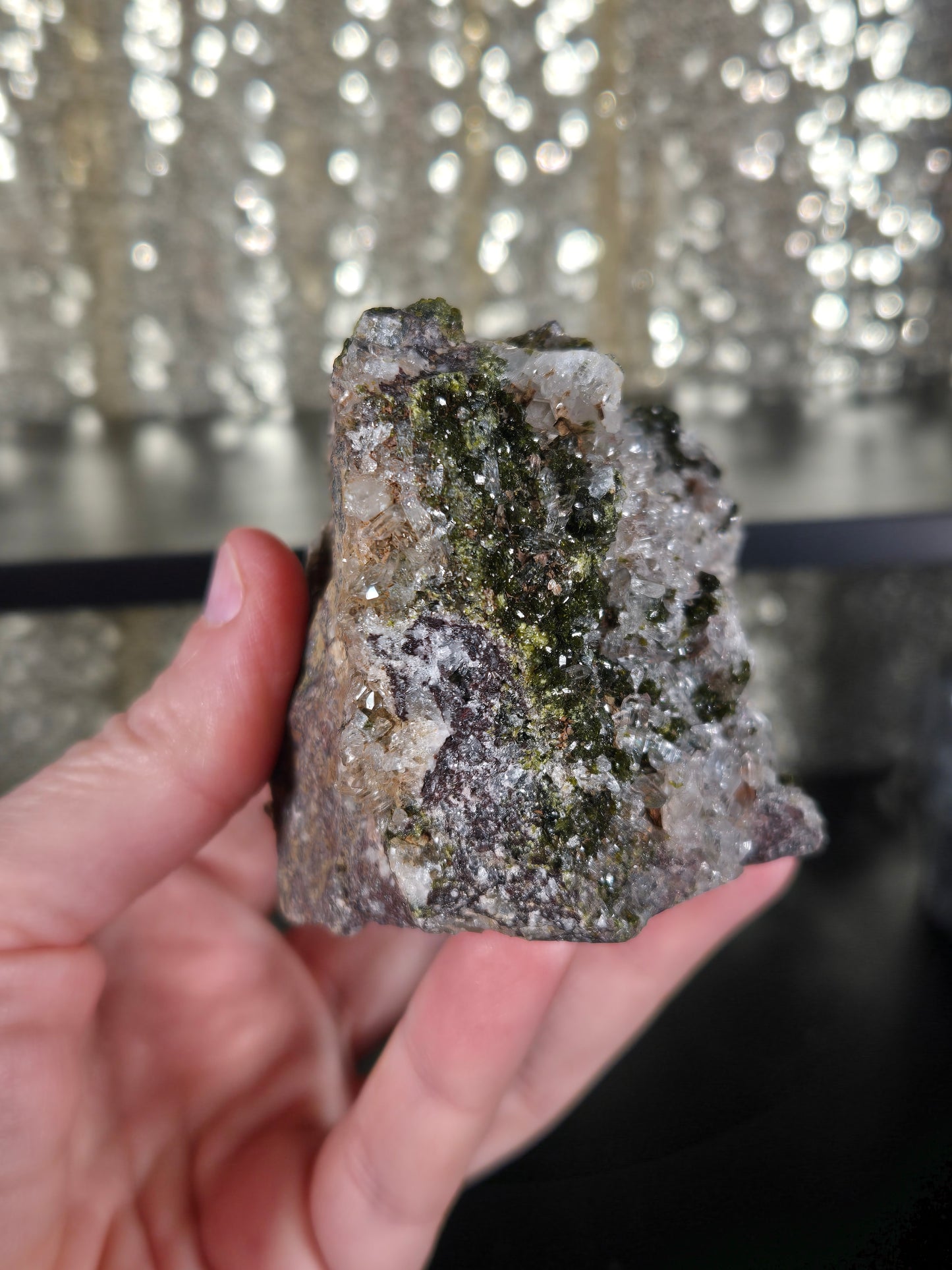 Epidote and Quartz