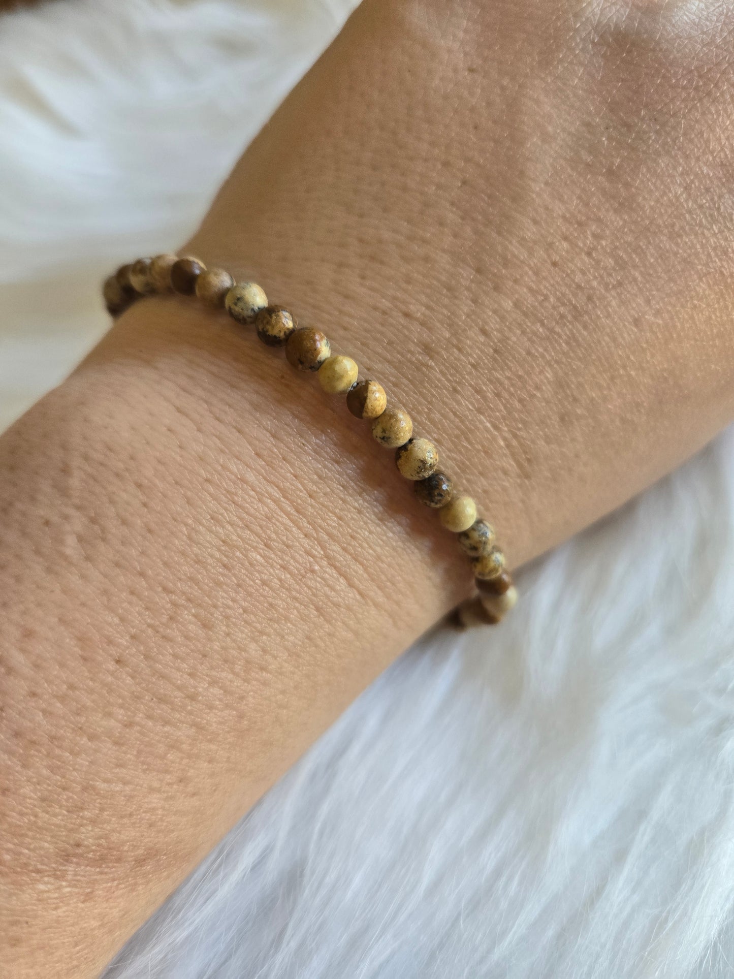 4mm Picture Jasper Bracelet (7.5)