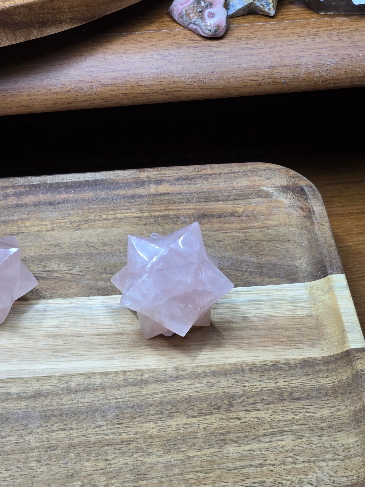 Merkaba Rose Quartz