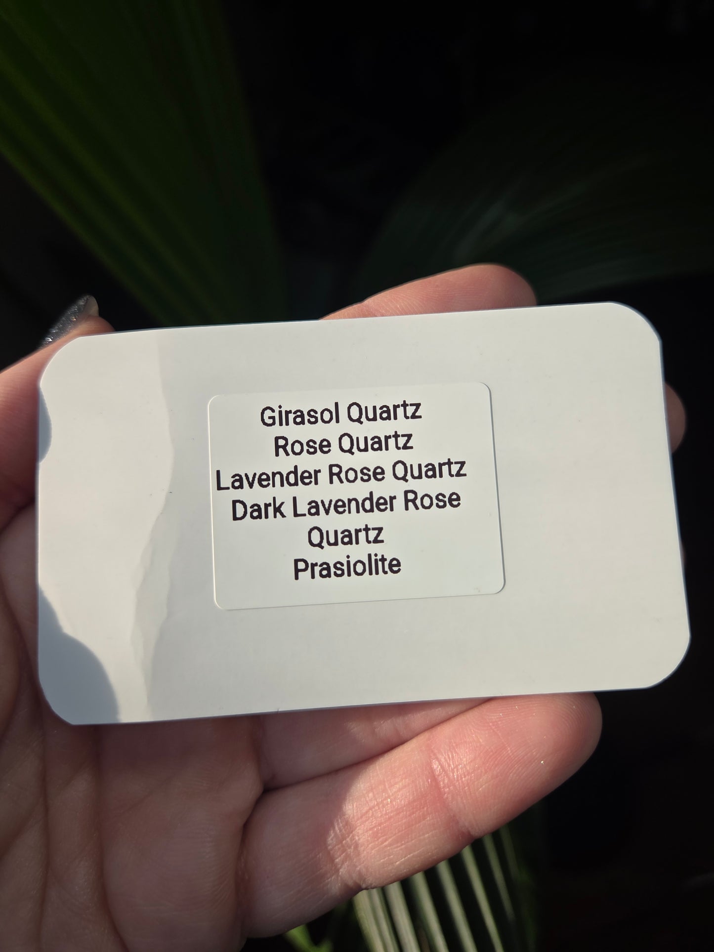BAG O' QUARTZ