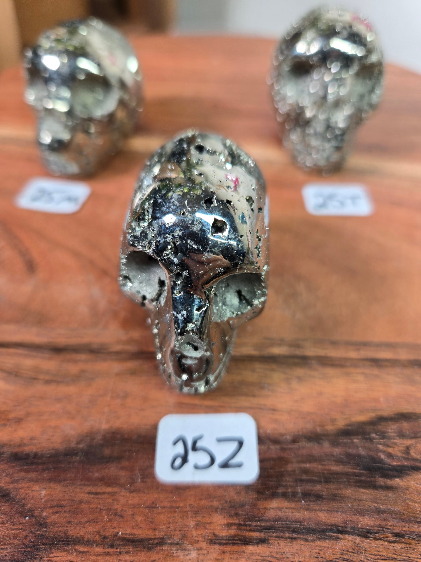 Pyrite Skull