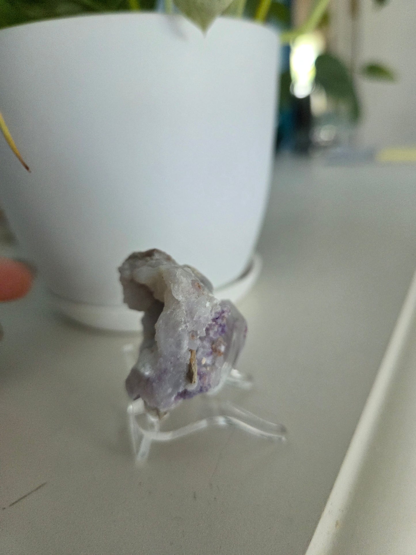 Spirit Flower Quartz Geode (c)