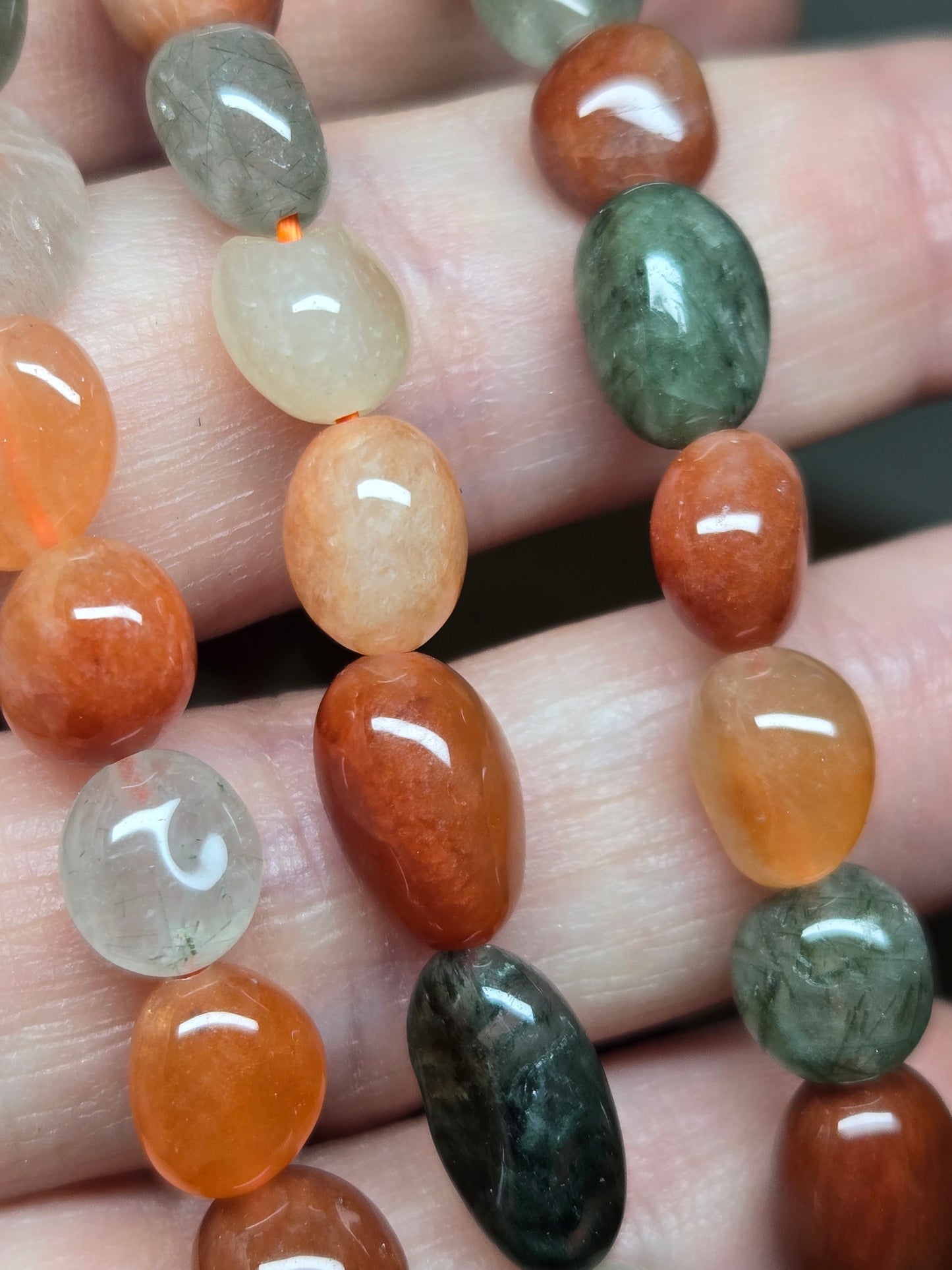 Rutilated Quartz Tumble