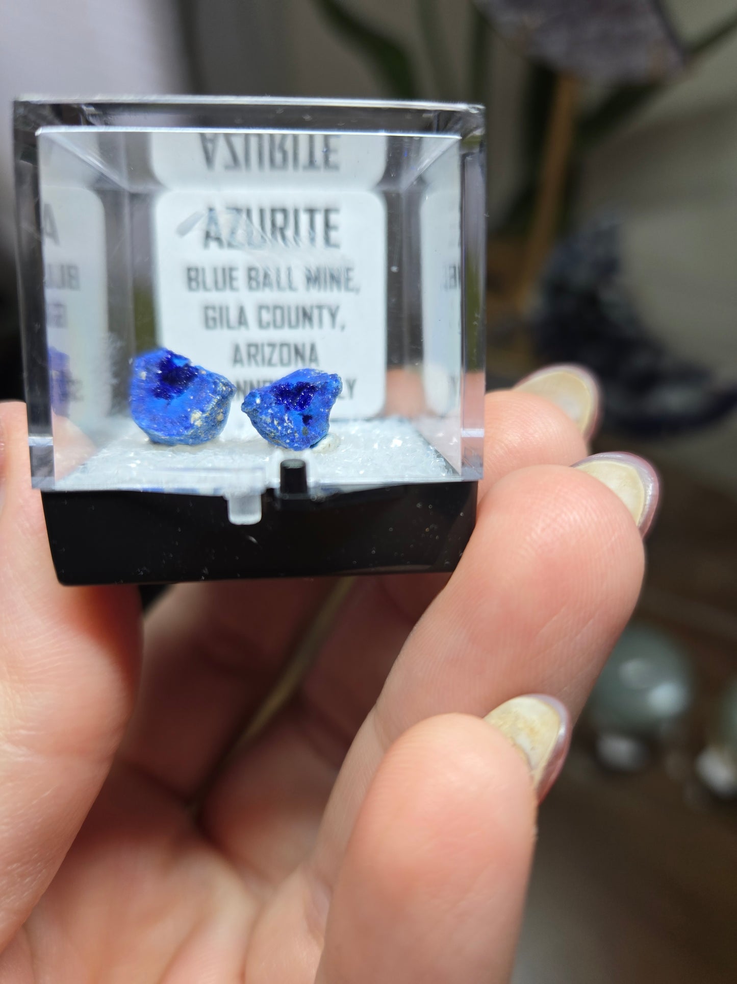 AZURITE GEODES