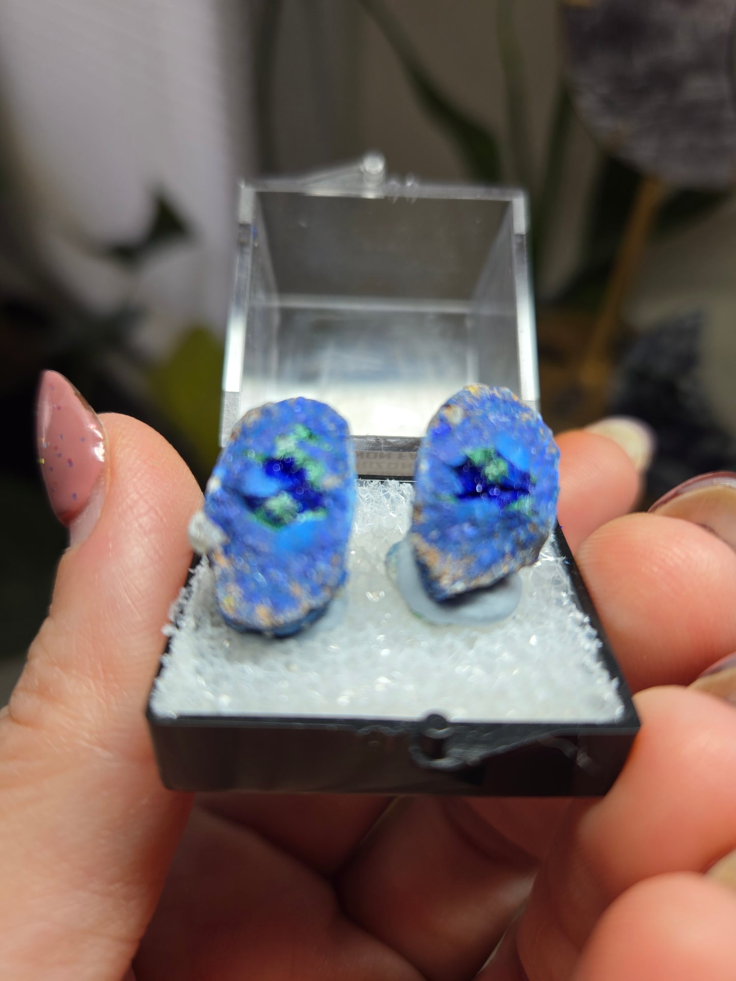 AZURITE GEODES
