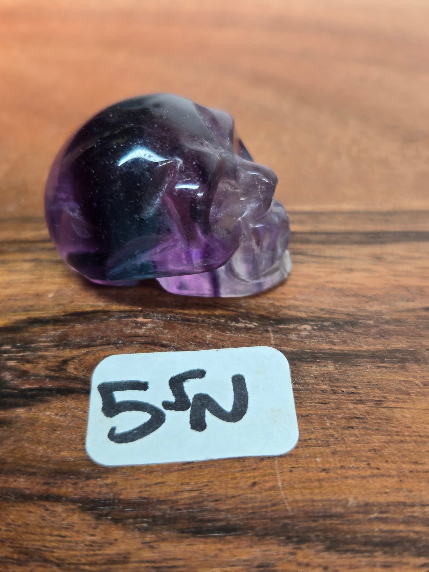 Mini Fluorite Skull