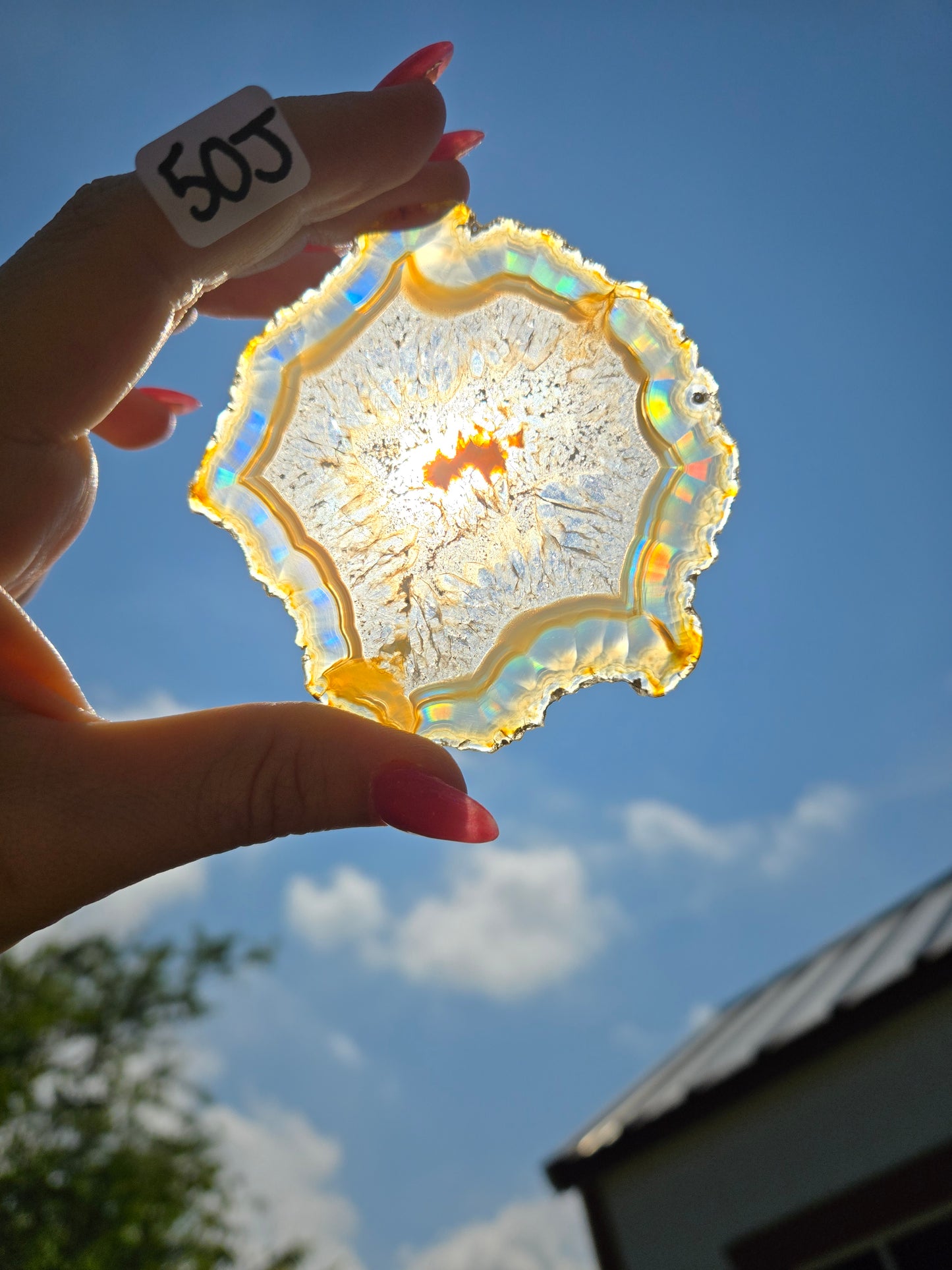 Iris Agate Slabs