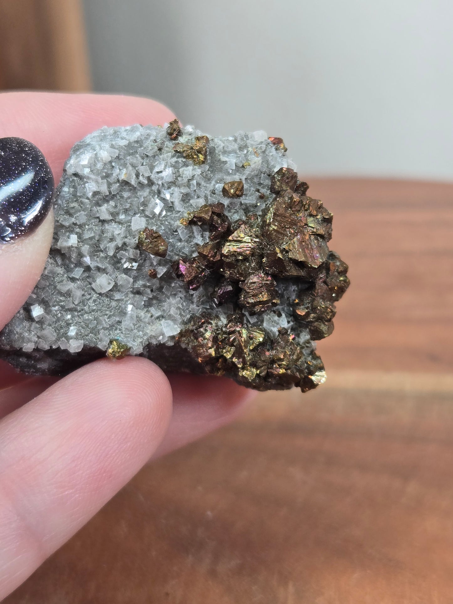 Chalcopyrite on Dolomite Brushy Creek Mine