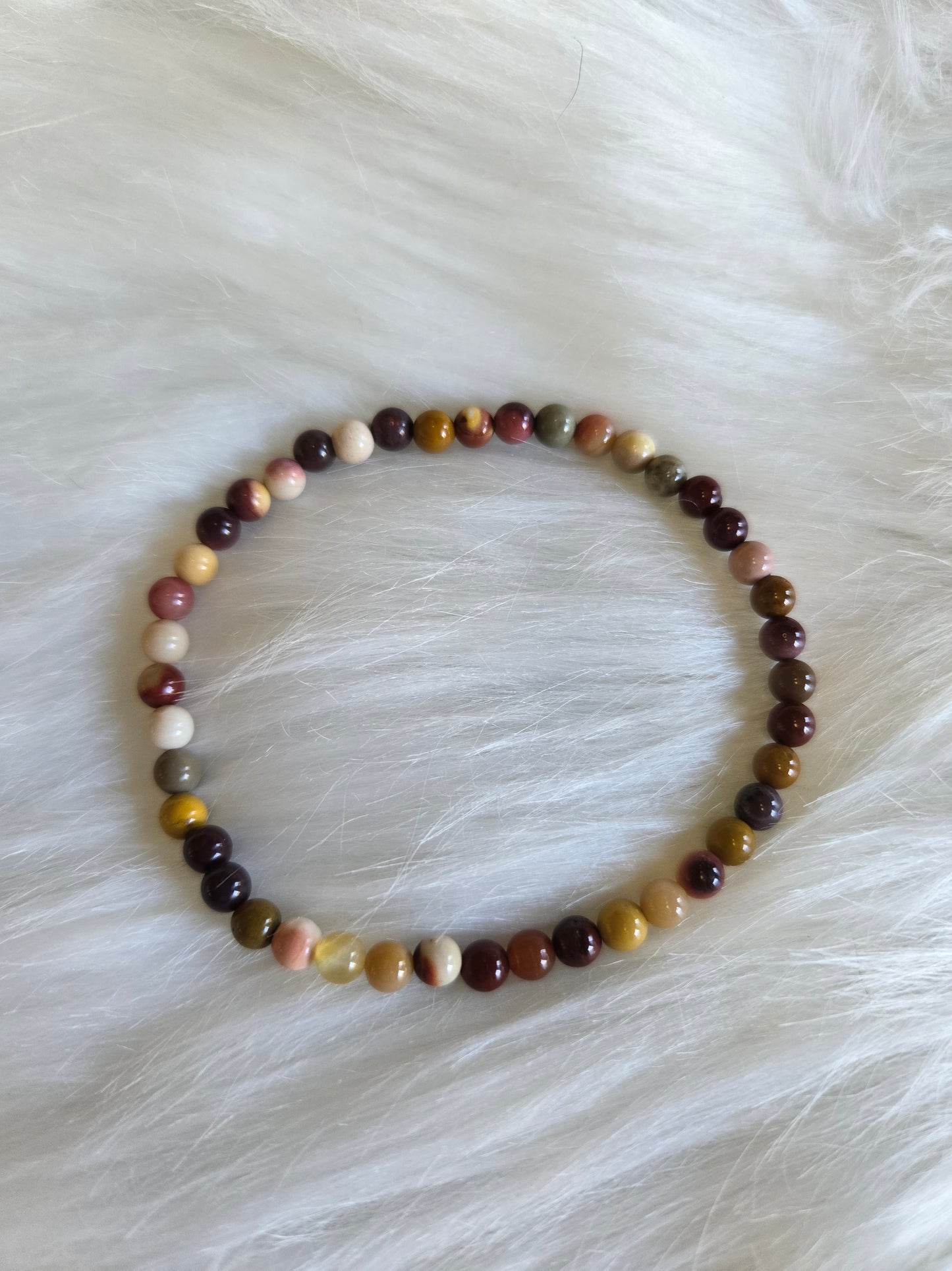 4mm Mookaite Bracelet (7.5)