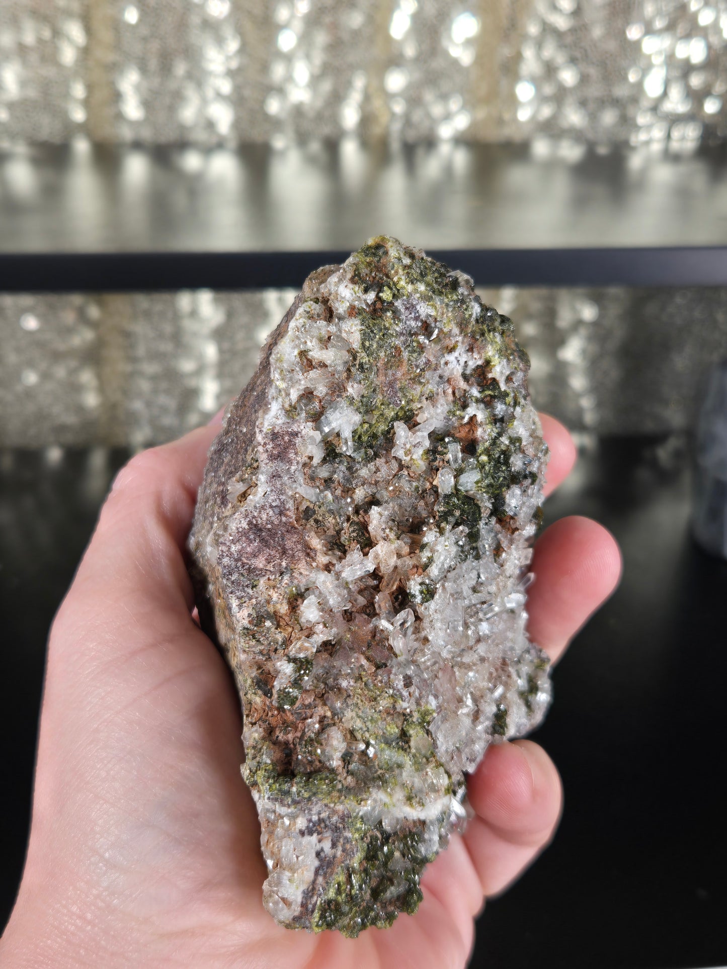 Epidote and Quartz