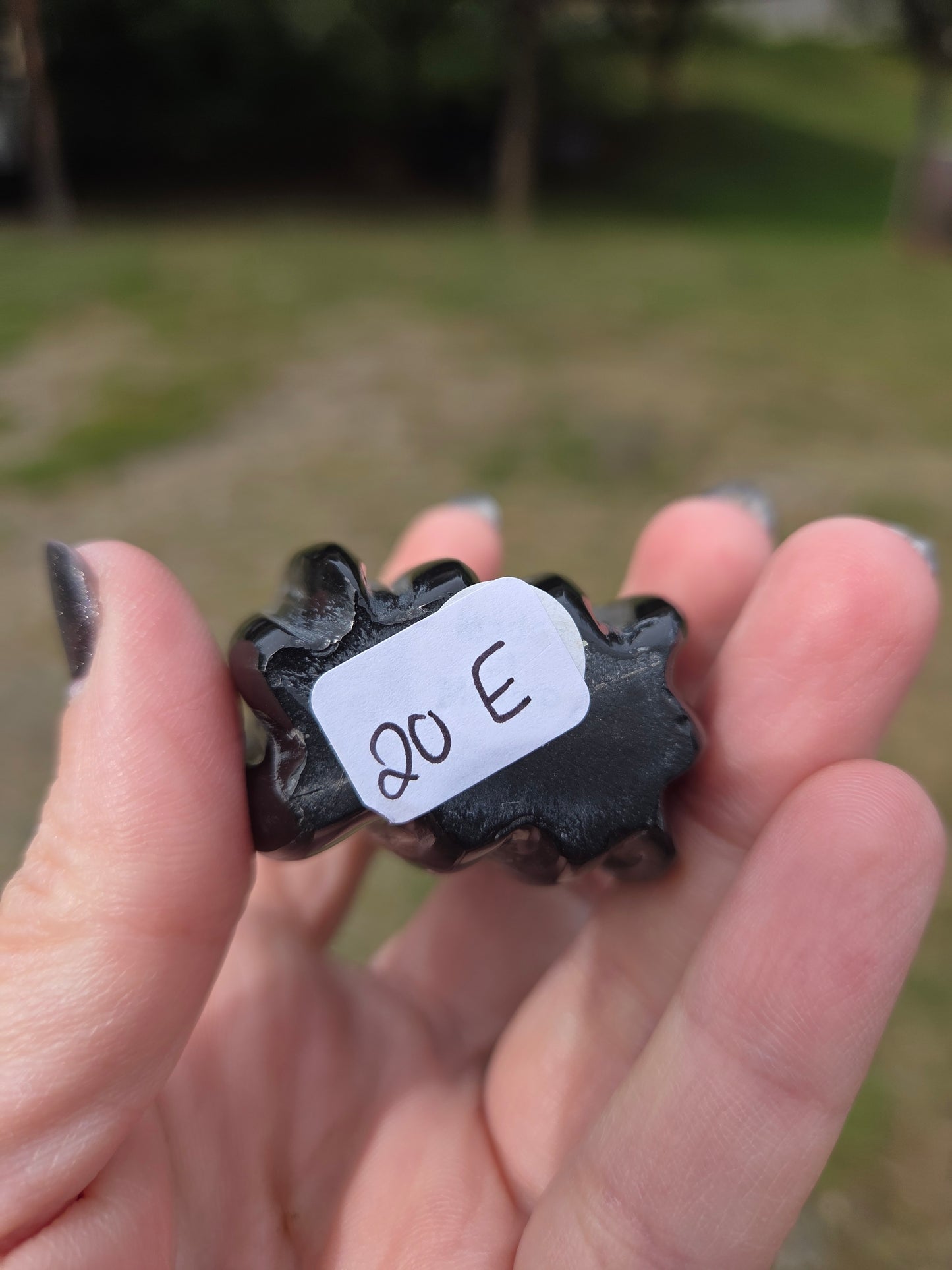 Black Marble Ghost Kitty