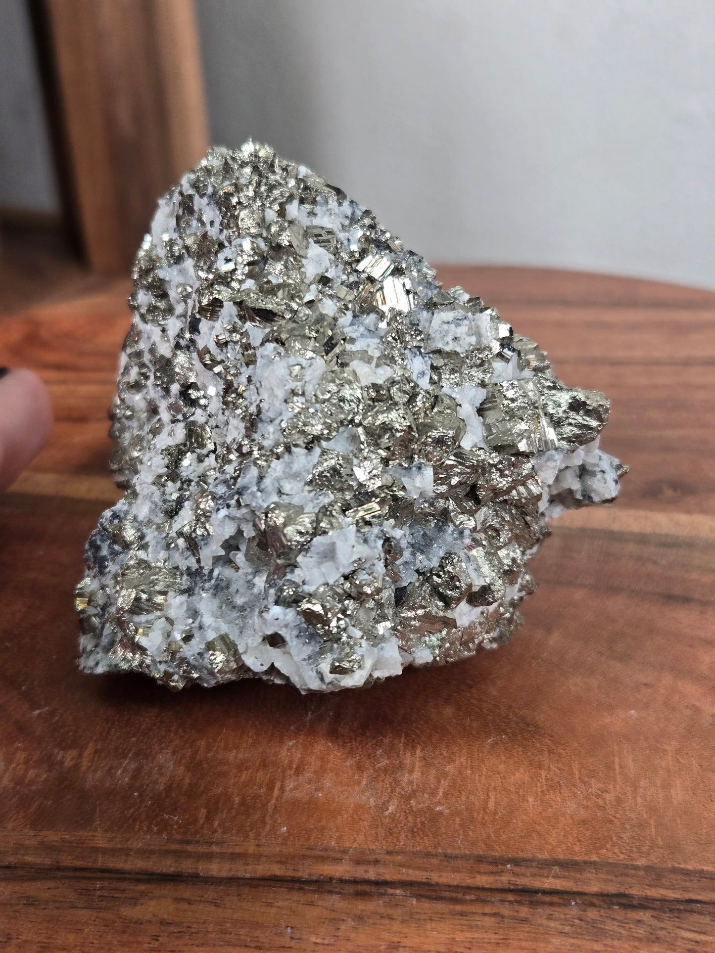Pyrite and Quartz
