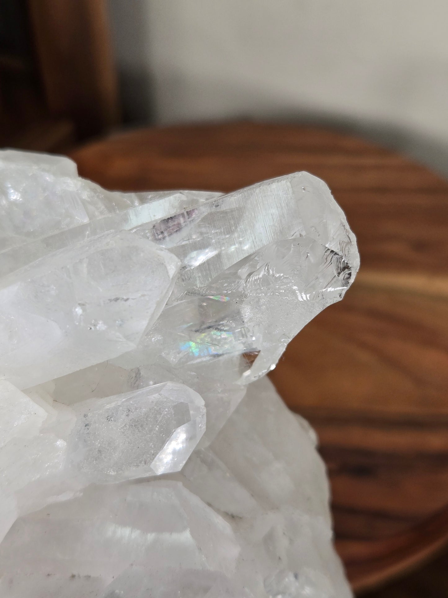 Brazilian Quartz (Rainbows, some damaged tips please look at all pictures)