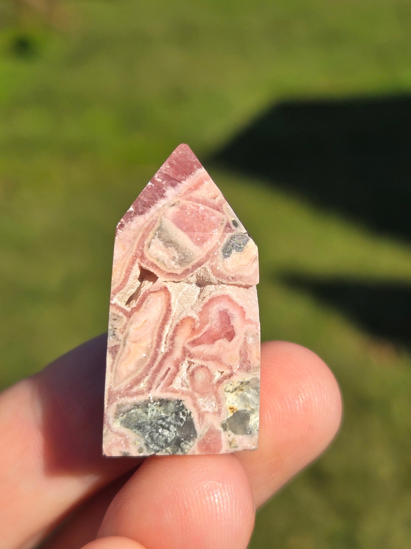 Rhodochrosite Mini Tower (A)