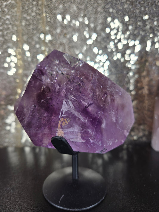 Polished Amethyst Point