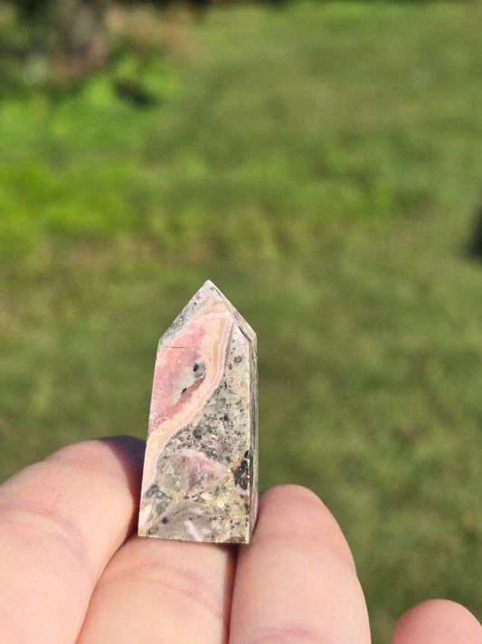 Rhodochrosite Mini Tower A