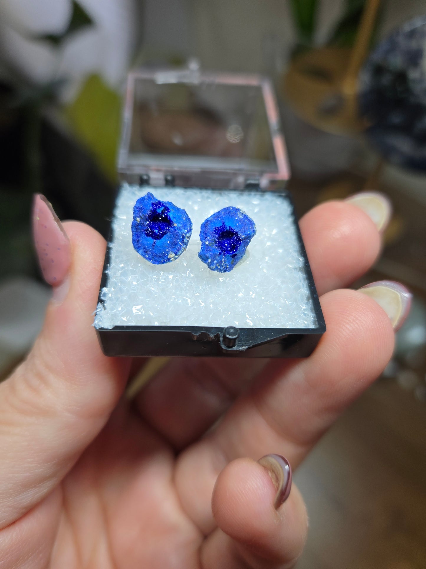 AZURITE GEODES