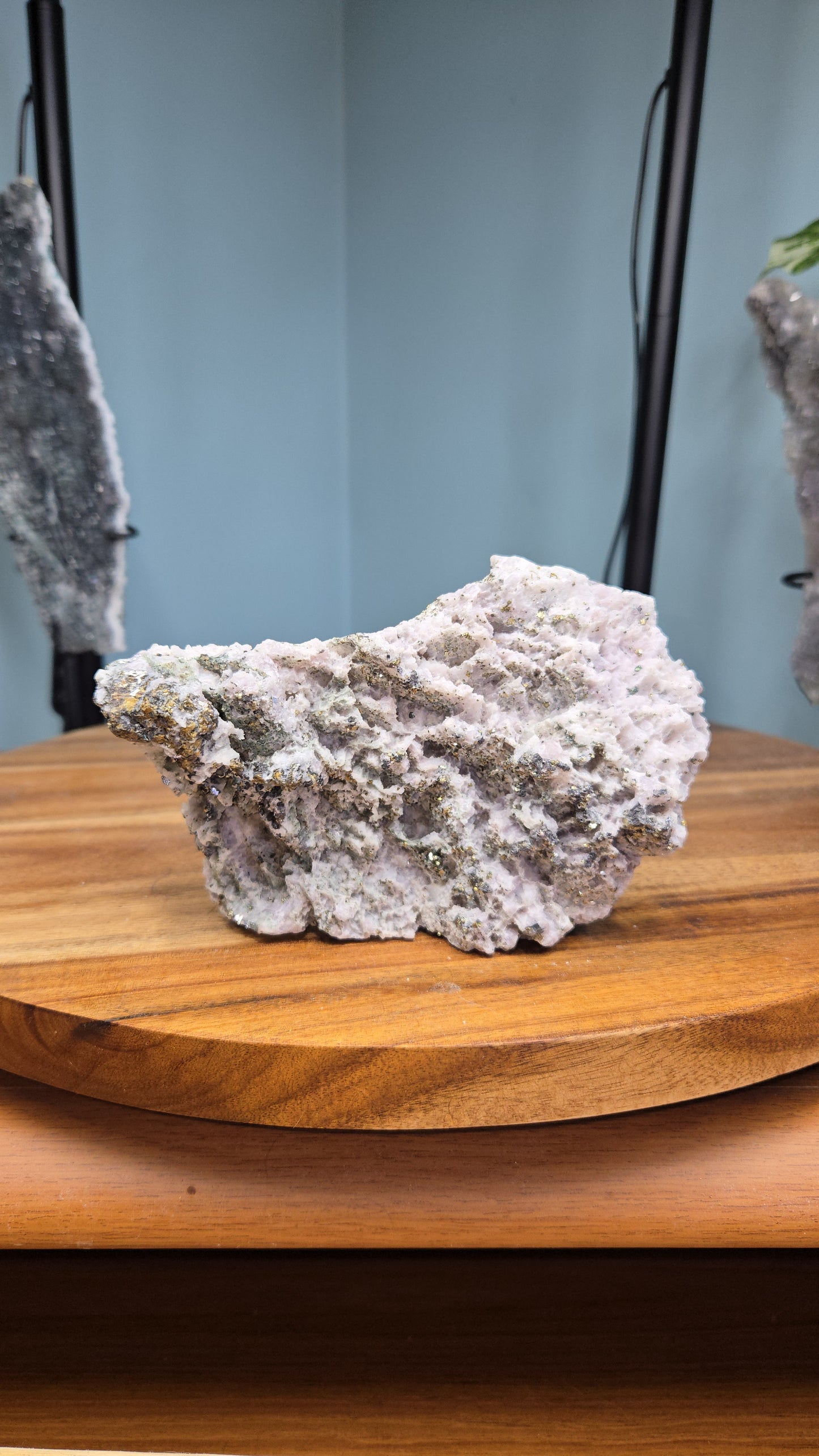 Calcite and Pyrite (Self Standing)
