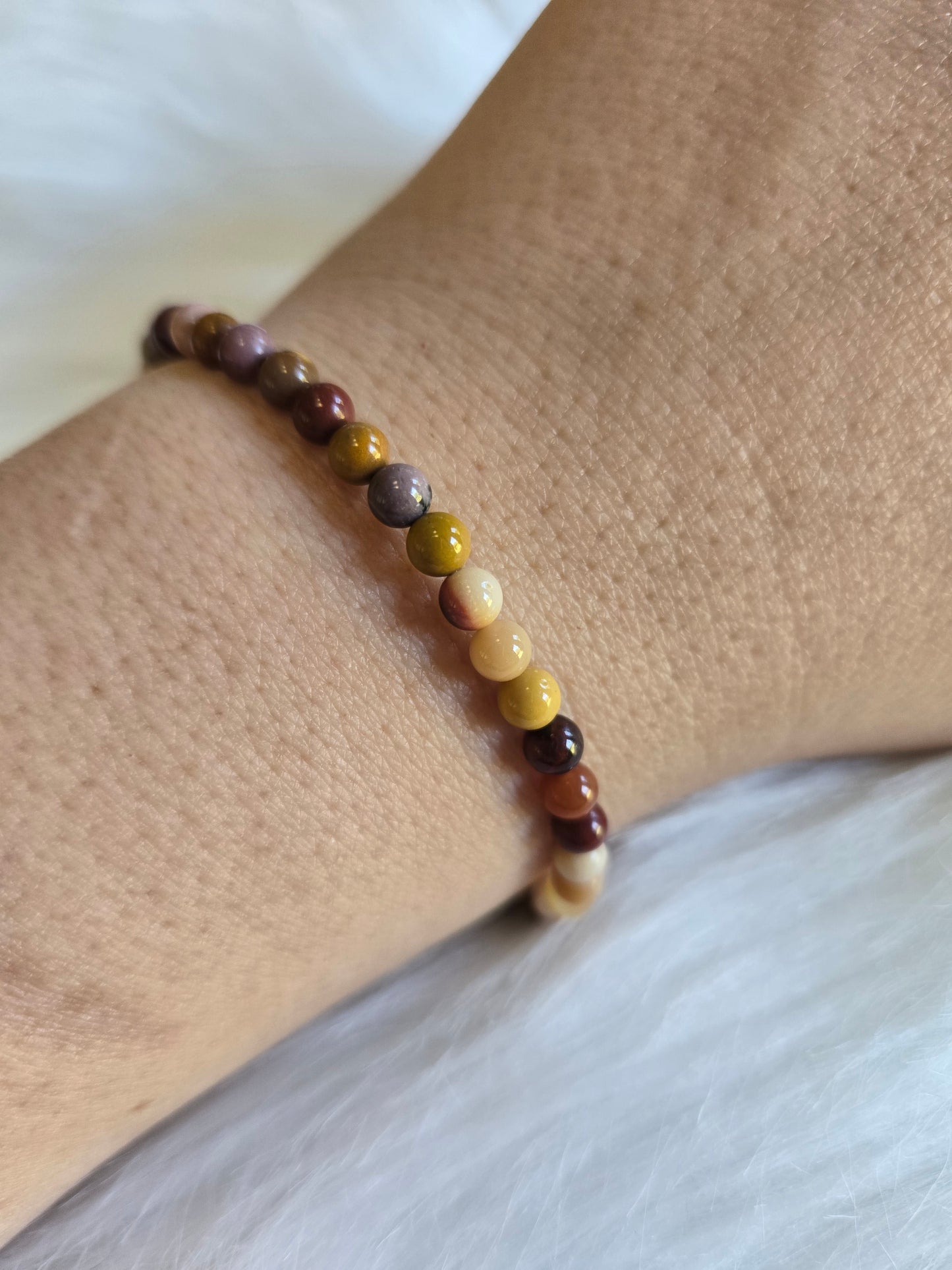 4mm Mookaite Bracelet (7.5)