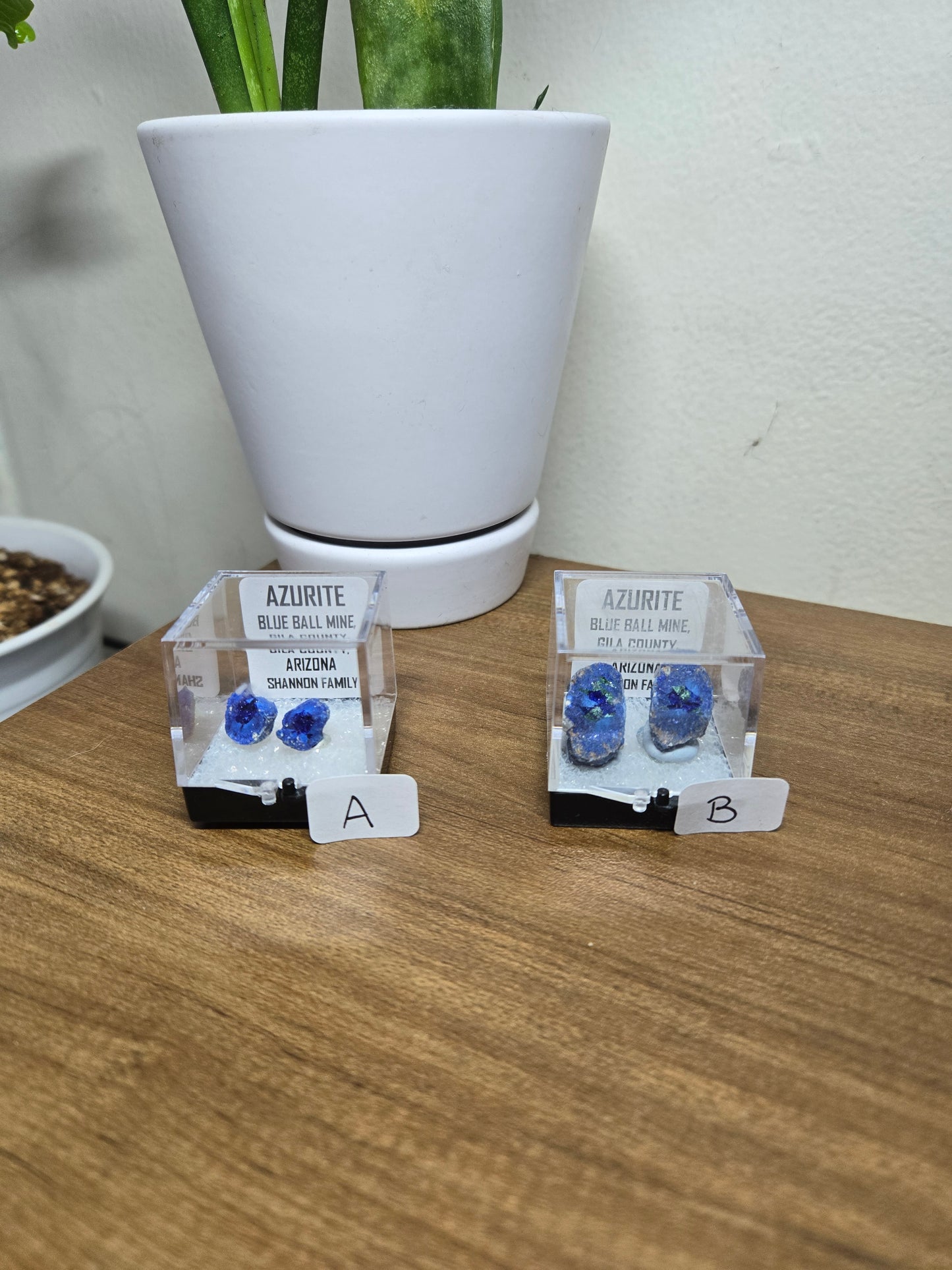 AZURITE GEODES