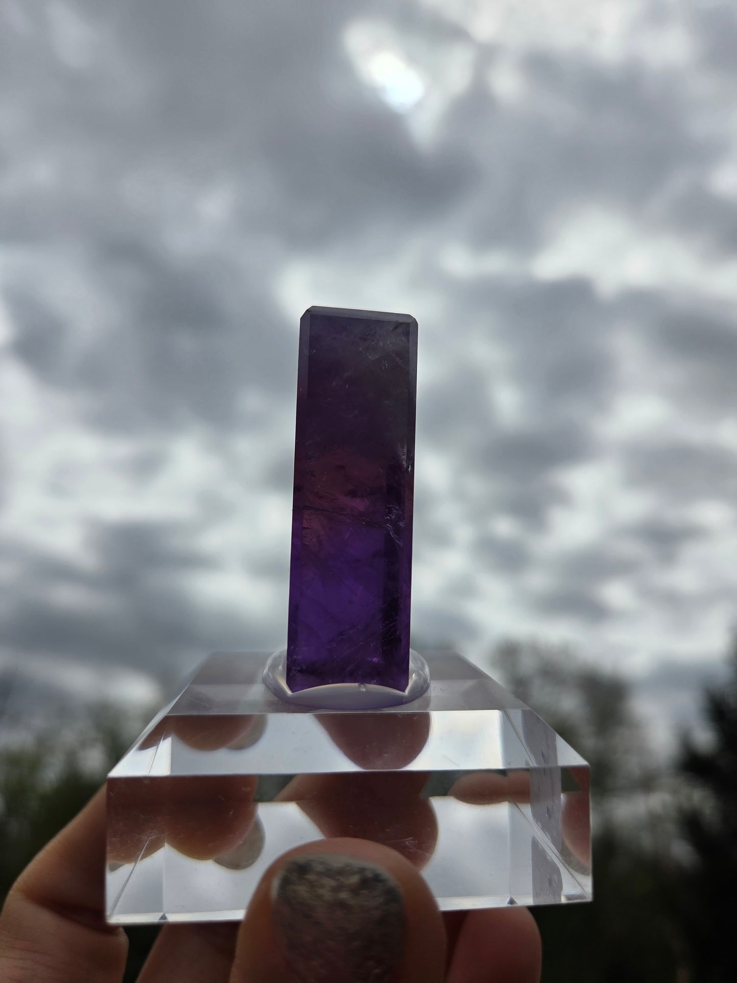 Ametrine TV on Stand